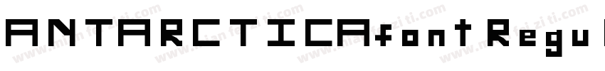 ANTARCTICAfont Regul字体转换